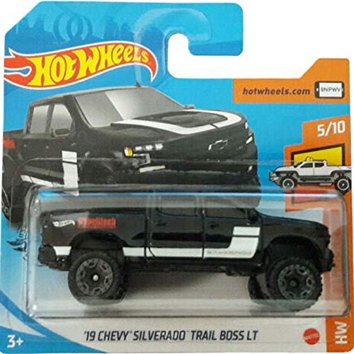 Hot Wheels '19 Chevy Silverado Trail Boss LT HW Hot Trucks 5/10 2020 Short Card Hot Wheels '19 Chevy Silverado Trail Boss LT HW Hot Trucks 5/10 2020 Short Card