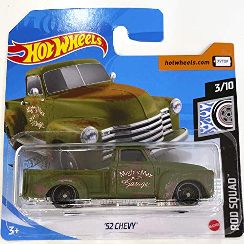 Hot Wheels '52 Chevy Rod Squad 3/10 2020 (201/250) Short Card Hot Wheels '52 Chevy Rod Squad 3/10 2020 (201/250) Short Card