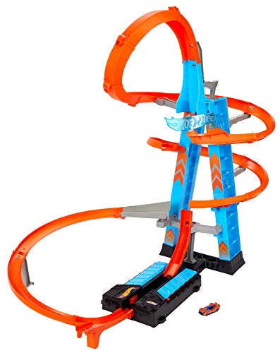 Hot Wheels - Pista y garaje para coches de juguetes, regalo para niños y niñas +5 años (Mattel GWT39), Embalaje sostenible Hot Wheels - Pista y garaje para coches de juguetes, regalo para niños y niñas +5 años (Mattel GWT39), Embalaje sostenible