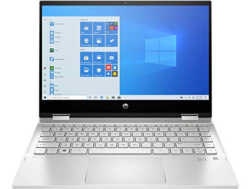 HP Pavilion x360 Convertible 14-dw1017ns – Ordenador portátil FHD de 14" (Procesador Intel® Core™ i5 de 11.ª generación, 8 GB RAM, 512 GB SSD, Intel® Iris® Plus, Windows 10) Plata – Teclado QWERTY ES