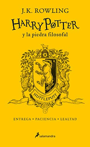 HP y la piedra filosofal-20 aniv-Hufflepuff: Entrega · Paciencia · Lealtad: 1 (Harry Potter)