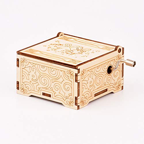 hsy Caja de música Vintage,Madera Regalo Juguete clásico Joyero Musical Joyero para niñas Decoración Navidad/Hallow Joyero Musical Decoración hogareña Gran Regalo para Mano clásica Caja Muisc hsy Caja de música Vintage,Madera Regalo Juguete clásico Joyero Musical Joyero para niñas Decoración Navidad/Hallow Joyero Musical Decoración hogareña Gran Regalo para Mano clásica Caja Muisc
