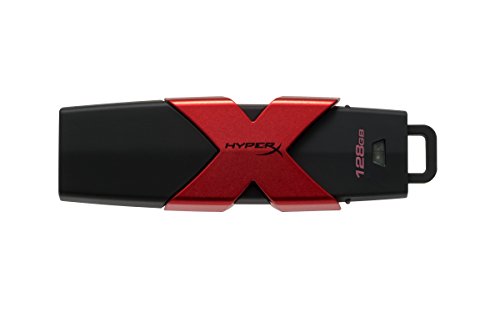 HyperX Savage HXS3/128GB - Memoria USB 3.0 de 128 GB (350 MB/s R, 250 MB/s W)