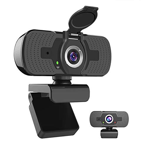 iAmotus Webcam 1080P Full HD con Micrófono Incorporado y Cubierta de Privacidad Cámara Web Mini USB Plug Play Webcam para Video Chat y Grabación, Compatible con PC Windows, Computadora Mac iAmotus Webcam 1080P Full HD con Micrófono Incorporado y Cubierta de Privacidad Cámara Web Mini USB Plug Play Webcam para Video Chat y Grabación, Compatible con PC Windows, Computadora Mac