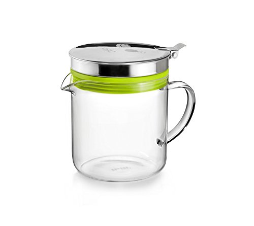 IBILI - Carne de Reciclaje de Aceite de Cocina, borosilicato y Acero Inoxidable, Talla única IBILI - Carne de Reciclaje de Aceite de Cocina, borosilicato y Acero Inoxidable, Talla única