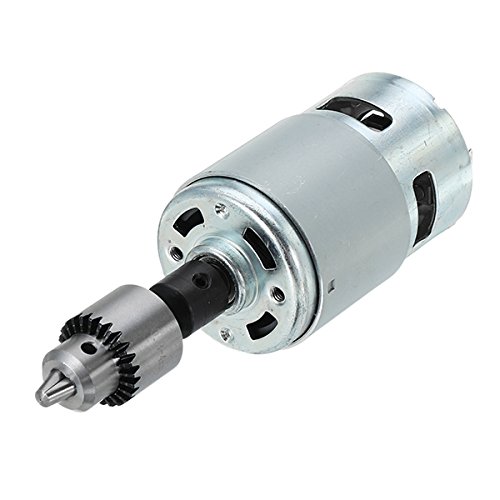 ILS - 775 Motor DC 12-24V Electric Drill with Drill Chuck for Polishing Drilling Cutting
