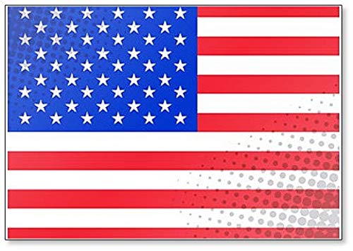 Imagen de la bandera de Estados Unidos imán para nevera