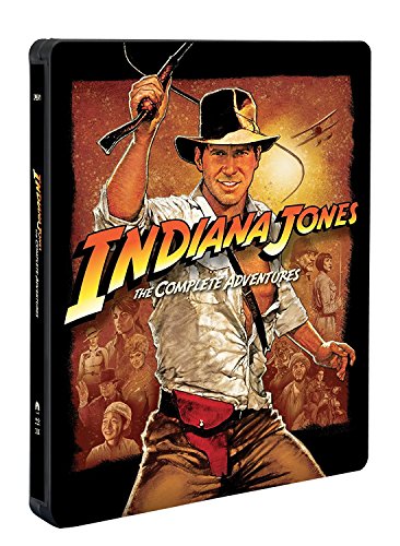 Indiana Jones Collection 1-4 (Steelbook) (5 Blu-Ray) [Blu-ray]