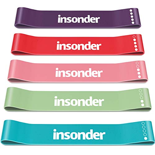 Insonder Bandas Ejercicio - Bandas de Resistencia - Cintas Elastica Set Comprar Precio Elasticas para Hacer Ejercicio - Loop Resistance Bands para Fitness Pilates Fuerza Fisioterapia Movilidad Insonder Bandas Ejercicio - Bandas de Resistencia - Cintas Elastica Set Comprar Precio Elasticas para Hacer Ejercicio - Loop Resistance Bands para Fitness Pilates Fuerza Fisioterapia Movilidad