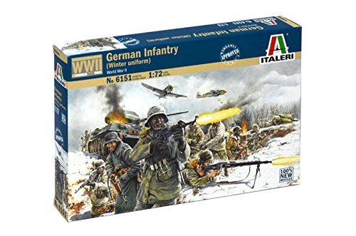 Italeri 510006151 – 1: 72 Figuras Juego de Deutsche Infantería (Invierno) Italeri 510006151 – 1: 72 Figuras Juego de Deutsche Infantería (Invierno)