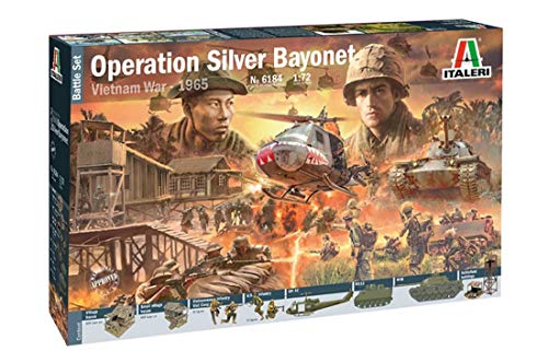 ITALERI 6184S - 1:72 Vietnam War, maqueta, maqueta, construcción de Modelos, Manualidades, aficiones, Pegado, Kit de construcción de plástico, detallado ITALERI 6184S - 1:72 Vietnam War, maqueta, maqueta, construcción de Modelos, Manualidades, aficiones, Pegado, Kit de construcción de plástico, detallado