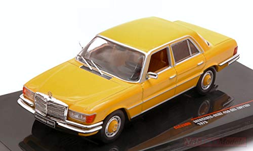Ixo Model CLC330N Mercedes 450 Sel (W116) 1975 Yellow 1:43 MODELLINO Die Cast Compatible con