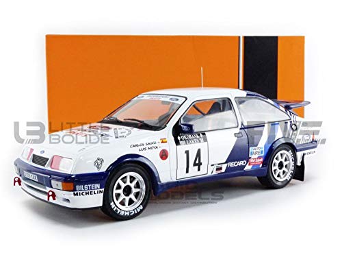 Ixo Models 1988 Ford Sierra RS Cosworth 14 Sainz/Moya 1000 Lakes Rallye 1:18 18RMC045A