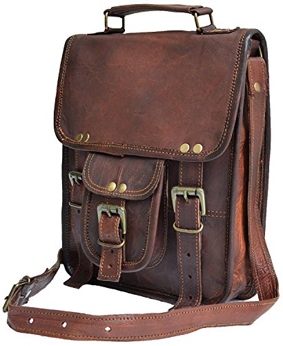 Jaald La Bolsa de Mensajero 11" Pequeño Hombro de Cuero del Bolso Cruzado del Cuerpo Bolsa de Mensajero de la Vendimia para Las Mujeres y los Hombres taleguilla Monedero del Hombre Competible con IPA Jaald La Bolsa de Mensajero 11" Pequeño Hombro de Cuero del Bolso Cruzado del Cuerpo Bolsa de Mensajero de la Vendimia para Las Mujeres y los Hombres taleguilla Monedero del Hombre Competible con IPA