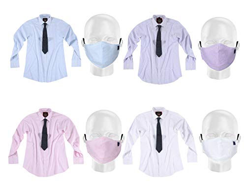 Janeo British Apparel - Camisas para hombre, estilo formal de negocios, oficina, boda, diseño de rayas