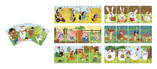 Janod - Family Farm Juego de 7 Familias (J02756)