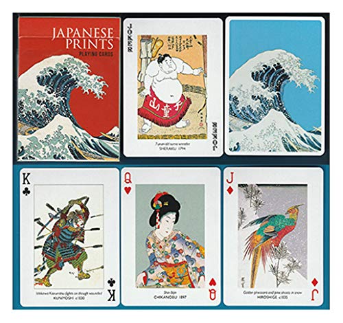 Japanese Prints Playing Cards No.1689 - Poker Impresiones Japonesas