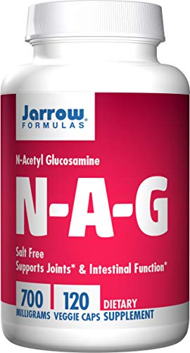 Jarrow Formulas N-A-G (N-Acetyl-D-Glucosamine) - 120 vcaps 120 Unidades 140 g