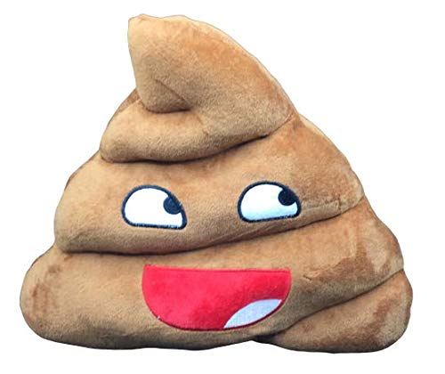 jeny Cojines Emoticono Cojín Almohada Redonda Emoticon Peluche Bordado Sonrisa Marron 35x33x10cm Sonrisa jeny Cojines Emoticono Cojín Almohada Redonda Emoticon Peluche Bordado Sonrisa Marron 35x33x10cm Sonrisa