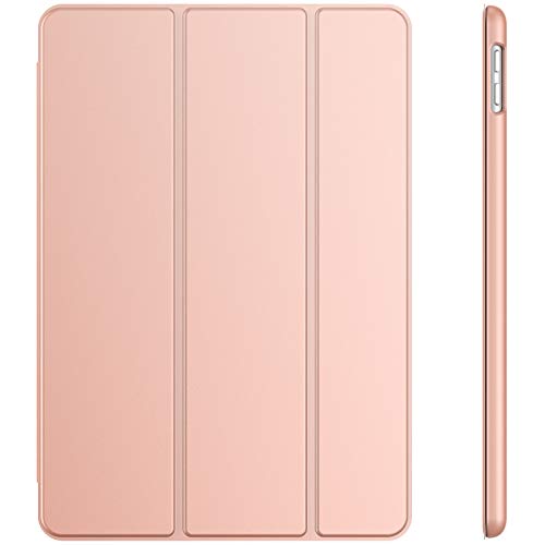 JETech Funda Compatible con iPad 8/7 (10,2 Pulgadas, 2020/2019 Modelo, 8.ª/ 7.ª Generación), Carcasa con Auto-Sueño/Estela, Oro Rosa