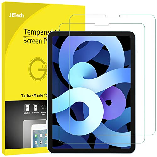 JETech Protector de Pantalla Compatible iPad Air 4 10,9 Pulgadas, iPad Pro 11 Pulgadas (2020 y 2018 Modelo), Vidrio Templado, 2 Unidades JETech Protector de Pantalla Compatible iPad Air 4 10,9 Pulgadas, iPad Pro 11 Pulgadas (2020 y 2018 Modelo), Vidrio Templado, 2 Unidades