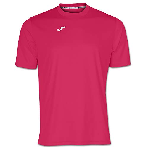 Joma Combi Camiseta Manga Corta, Hombre, Rosa (Fucsia), M