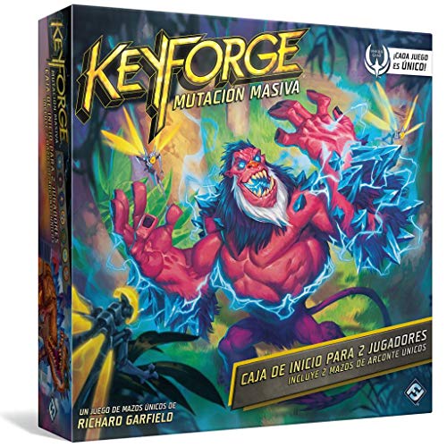 Juego de Cartas - KeyForge Mutación Masiva Caja de Inicio Adéntrate en un Mundo en el Que Todo es Posible Juego de Cartas - KeyForge Mutación Masiva Caja de Inicio Adéntrate en un Mundo en el Que Todo es Posible