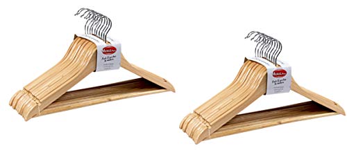 Juego de Perchas Madera Pack 20 Perchas, 30 Perchas, 40 Perchas, 100 Perchas 450X12MM Grado A+ Garantia (20 Perchas) Juego de Perchas Madera Pack 20 Perchas, 30 Perchas, 40 Perchas, 100 Perchas 450X12MM Grado A+ Garantia (20 Perchas)