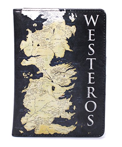 Juego de Tronos PHGT01 11 (Ancho) x 15 (Alto) x 1 (Profundo) cm Funda para Pasaporte – Mapa de Poniente Juego de Tronos PHGT01 11 (Ancho) x 15 (Alto) x 1 (Profundo) cm Funda para Pasaporte – Mapa de Poniente