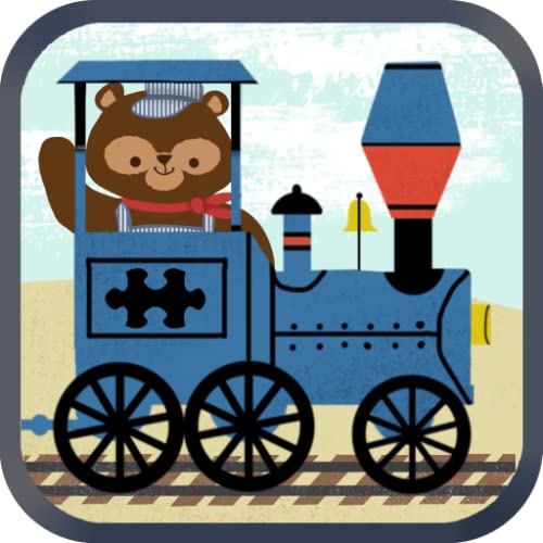 Juegos de tren para niños: Rompecabezas de Vagones de Ferrocarril del Zoológico HD - Libre