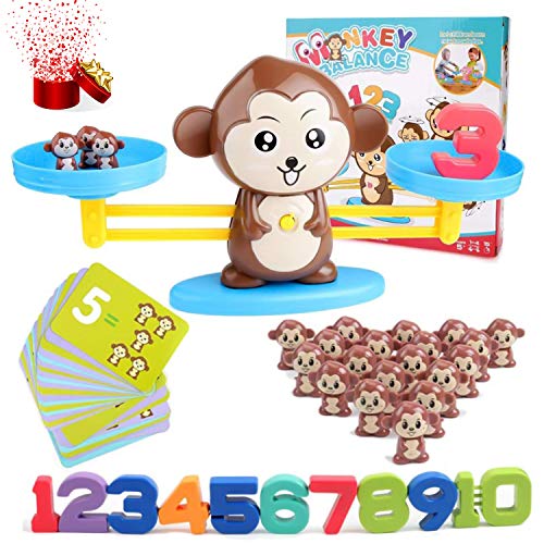 juegos matematicos para niños, Equilibrar Juego De Matemáticas 65 Piezas Juguete De Aprendizaje Aprender A Contar Números Y Matemática Básica Niños Educación Temprana Juguete Animal