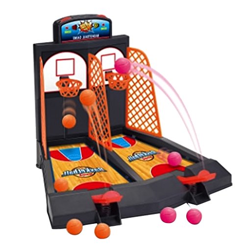 Juguetes de Mesa Diversión Familiar Mini Baloncesto Disparar los Dedos Niños