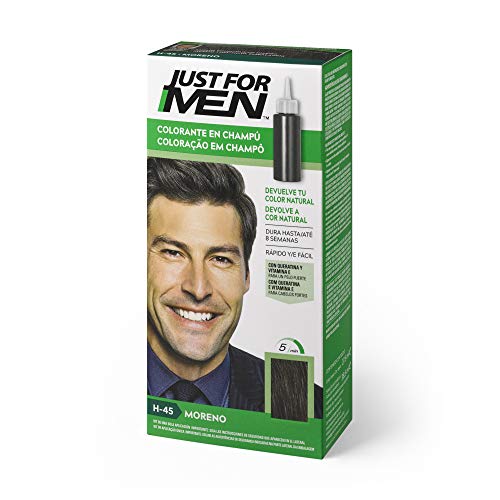 Just For Men Just For Men Tinte Colorante En Champu Para El Cabello Del Hombre. Moreno