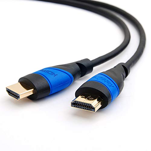 KabelDirekt 3m Cable HDMI 4K, Compatible con (HDMI 2.0a/b, 2.0, 1.4a, 4K Ultra HD, 3D, Full HD 1080p, HDR, ARC High Speed con Ethernet, PS4, Xbox, HDTV), Flex Series