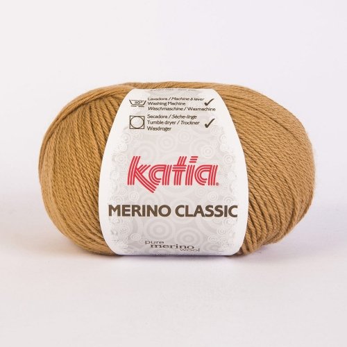 Katia Merino Classic – Color: Camel (35) – 100 g/aprox. 240 m lana Katia Merino Classic – Color: Camel (35) – 100 g/aprox. 240 m lana