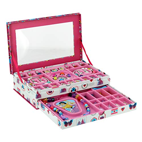 kd Fashion – Disney Princesses – Estuche con abalorios de joyería, T18106 kd Fashion – Disney Princesses – Estuche con abalorios de joyería, T18106