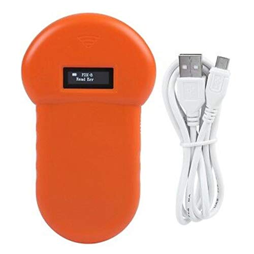 Kecheer Lector de chips animales,Lector para mascotas,Escáner de microchip identificación animal LF 134.2KHz Kecheer Lector de chips animales,Lector para mascotas,Escáner de microchip identificación animal LF 134.2KHz