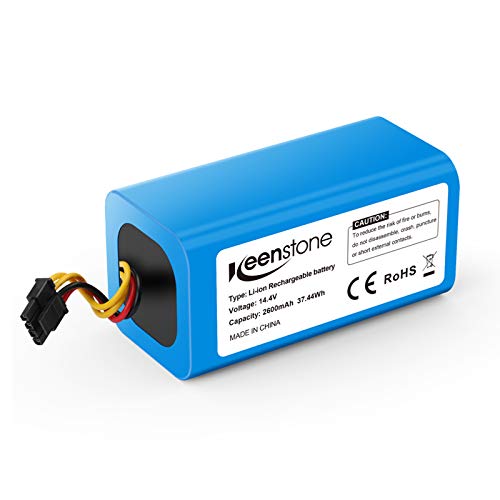 Keenstone Batería 14.4V 2600mah Li-Ion, Reemplazo Compatible con Conga 1290, Conga 1390 y Conga 1590 (La Caja Negra en la Foto no está incluida)