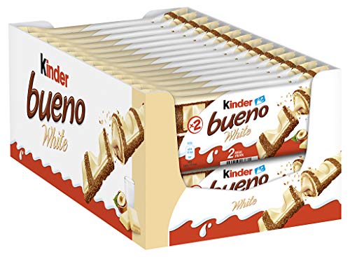 Kinder Bueno - White (Pack de 30 x 2 unidades)