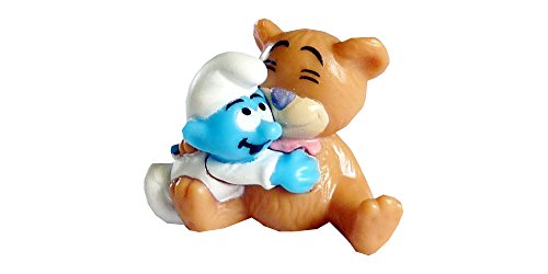 Kinder Überraschung, Baby Schlumpf mit riesen Teddy, ohne BPZ (Schlümpfe 2011)
