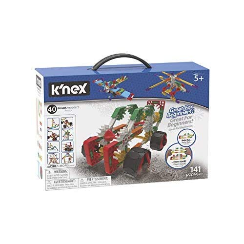 K'nex Imagine - Set de construcción, 141 piezas, 40 modelos distintos, +5 años (Ref. 41325)