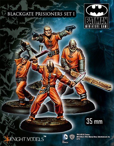 Knight Models Batman Miniature Game: Blackgate Prisoners Set 1