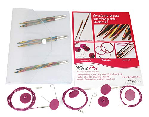 Knit Pro Symfonie - Kit para Principiantes de Agujas Intercambiables Knit Pro Symfonie - Kit para Principiantes de Agujas Intercambiables