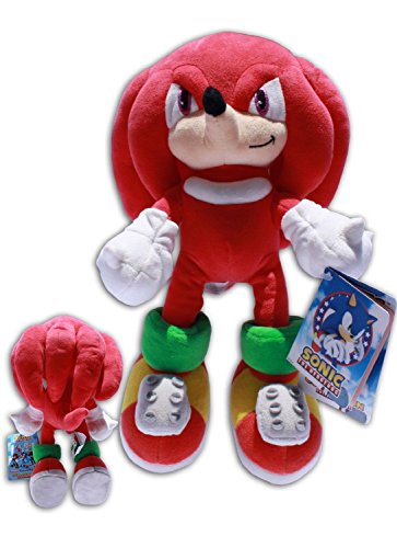 Knuckles 32cm Sonic X Muñeco Peluche Videojuego Sega Hedgehog Rojo Gran Calidad