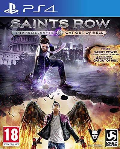 Koch Media Saints Row IV: Re-elected Gat Out Of Hell, PS4 Básico PlayStation 4 Inglés vídeo - Juego (PS4, PlayStation 4, Acción / Aventura, Modo multijugador, M (Maduro)) Koch Media Saints Row IV: Re-elected Gat Out Of Hell, PS4 Básico PlayStation 4 Inglés vídeo - Juego (PS4, PlayStation 4, Acción / Aventura, Modo multijugador, M (Maduro))