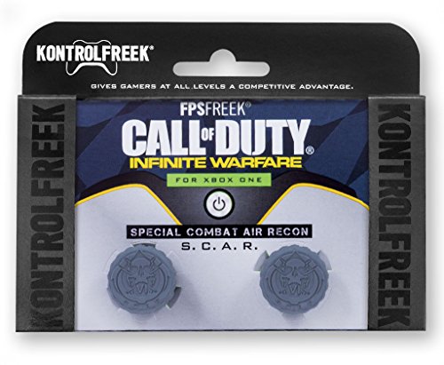 KontrolFreek FPS Freek Call of Duty Infinite Warfate Special Combat Air Recon S.C.A.R para Xbox One y Xbox Series X/S | Performance Thumbsticks | Gris.