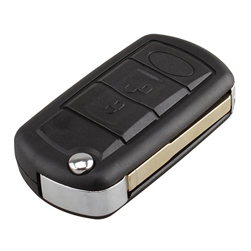 koola de sin llave para Range Rover Sport Land Rover Discovery 3 Button Remote Key Fob Case koola de sin llave para Range Rover Sport Land Rover Discovery 3 Button Remote Key Fob Case