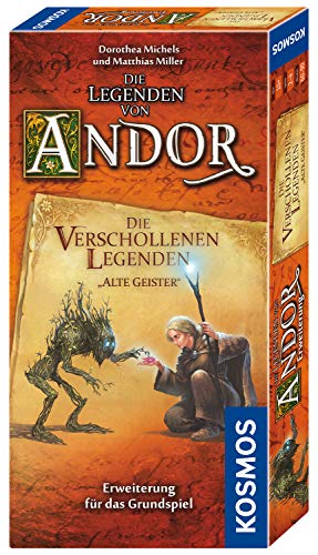 Kosmos 690908 – Las Leyendas de Andor – Las Leyendas desoladas de los Viejos Fantasmas, ampliación para el Juego básico Las Leyendas de Andor, a Partir de 10 años, Juego de Mesa Fantasy Kosmos 690908 – Las Leyendas de Andor – Las Leyendas desoladas de los Viejos Fantasmas, ampliación para el Juego básico Las Leyendas de Andor, a Partir de 10 años, Juego de Mesa Fantasy