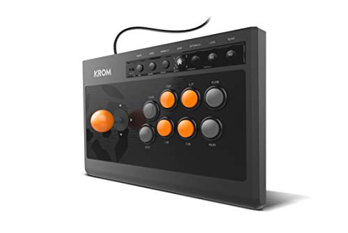 Krom Kumite - NXKROMKMT - Gamepad Arcade Multiplataforma, Fighting Stick, compatible PC, PS3, PS4 y XBOX One Krom Kumite - NXKROMKMT - Gamepad Arcade Multiplataforma, Fighting Stick, compatible PC, PS3, PS4 y XBOX One