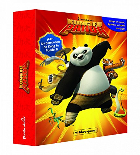 Kung Fu Panda. Mi libro-juego: Incluye un tablero, figuritas y un tapete para jugar (Dreamworks. Kung Fu Panda)